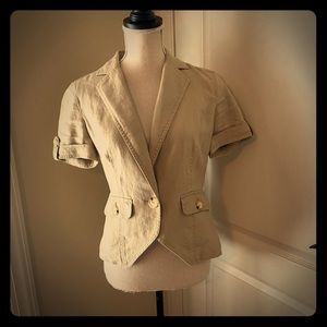 Peplum jacket/top